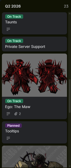 GoldenPerkTDS's tweet photo. Oh man! cant wait for them to add the maw in Q2 of 2027! https://t.co/7tZuVdVak7