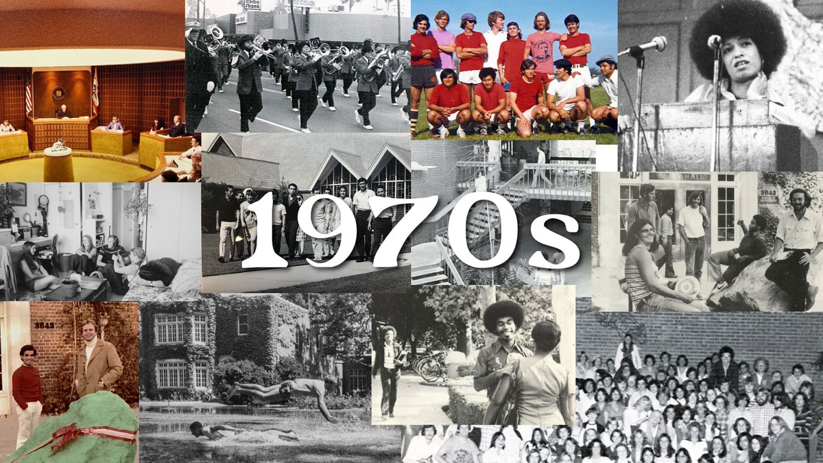UOPacific's tweet photo. 1940s to 1980s https://t.co/N39gEeZZTf