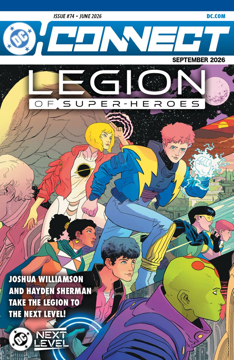 Williamson_Josh's tweet photo. A new era for the LEGION OF SUPER-HEROES is coming!

Check out the September solicitations catalog for a look at the awesome art by @Cleanlined &amp; Tamra Bonvillain, along with more info and page previews from issue #1!

The window to pre-order with your comic book store is open! https://t.co/H4HAdxgO4u