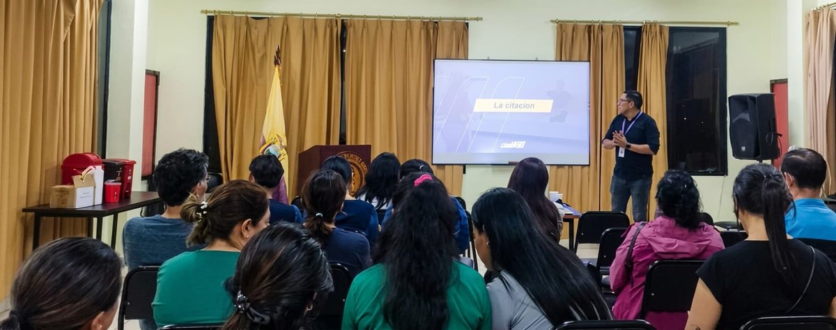Acess_Ec's tweet photo. #CapacítateConACESS | Realizamos una capacitación sobre la normativa sanitaria vigente dirigida a 2️⃣0️⃣ profesionales del Colegio de Odontólogos de #Pastaza.
🧑💻 La capacitación continua garantiza una atención segura y de calidad para los pacientes.

🧵 https://t.co/hDcQcEIyBK