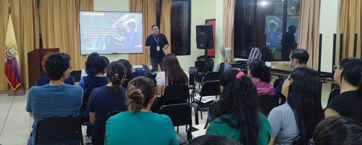 Acess_Ec's tweet photo. 📌 En este espacio, socializamos temas clave para el adecuado funcionamiento de los 🏥 establecimientos de salud:

🟣 Gestión interna de desechos sanitarios 🗑️.
🟣 Importancia de la citación en los procesos administrativos sancionatorios ⚖️.

#ACESSProtege https://t.co/UCENTdu0ak