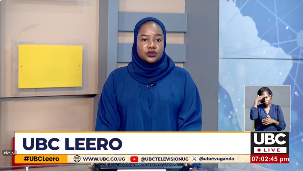 ubctvuganda's tweet photo. Ekiriko: UBC Leero Ne @NShaidat  

Labira wano ~ https://t.co/WlKGcKBAi7

#UBCLeero https://t.co/N1MKgtkiGZ