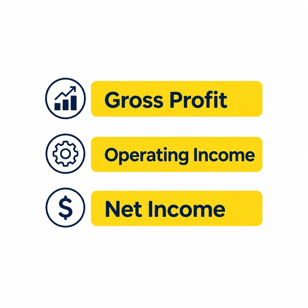 LunaSiAcc's tweet photo. Reading a P&amp;L doesn't have to be a chore. Skip the clutter and focus on the Vibe Check: Gross Profit, Operating Income, and Net Income. These three lines tell the real story of your business health. Accuracy matters.

#Accounting #Bookkeeping #BusinessGrowth #LunaSi https://t.co/8jSuysb3bD