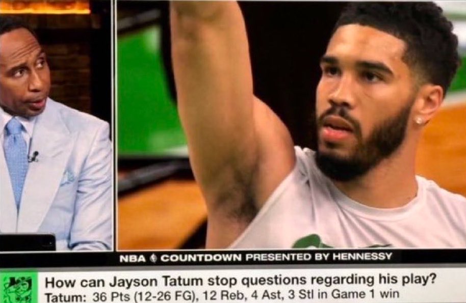 CelticsUnite18's tweet photo. “Dad, how good was Jayson Tatum?” https://t.co/uemJrGfWew