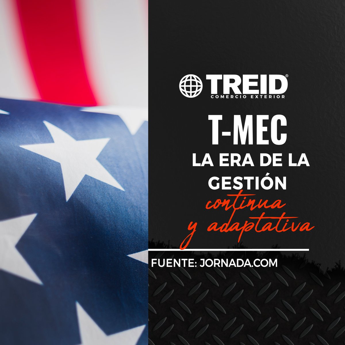 TREIDCOMEXT's tweet photo. T-MEC: La era de la gestión continua y adaptativa
Info completa en nuestra bio🌐
https://t.co/fZlFwcqDOw
#TMEC #usa #mexico https://t.co/gdqcoIeNcE