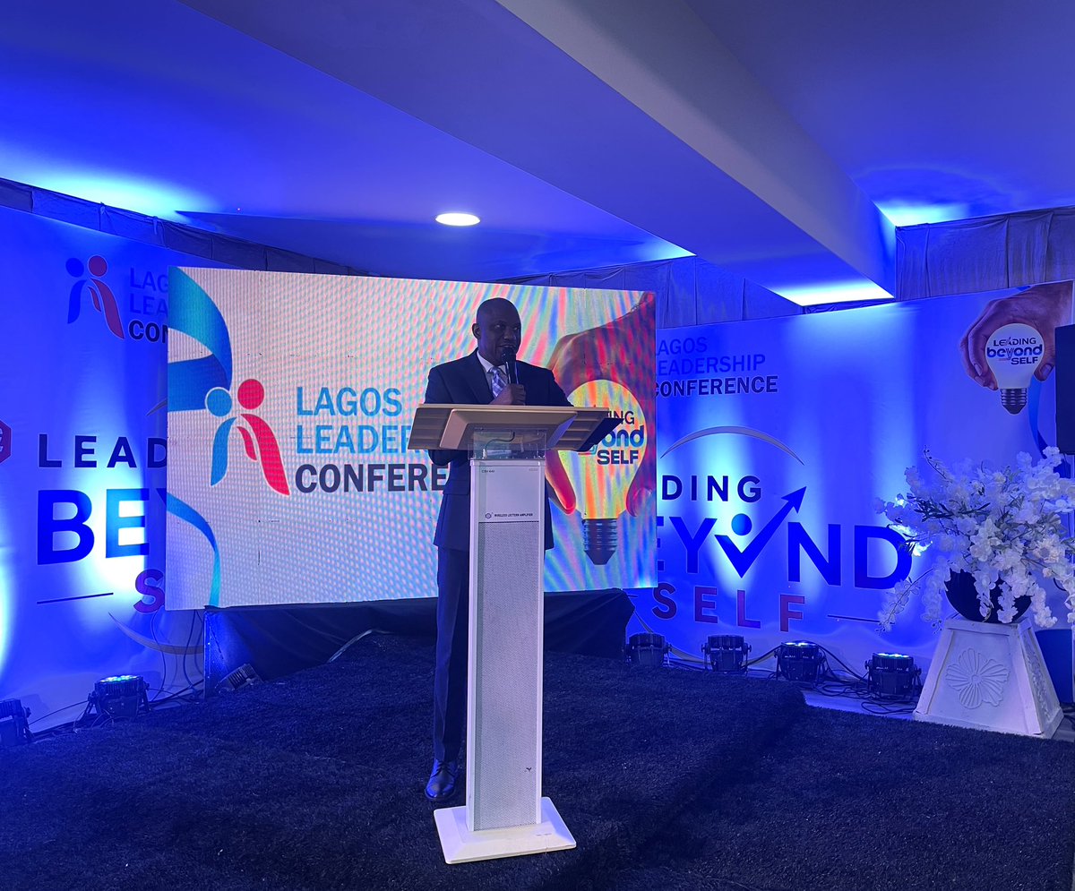 cibnigeria's tweet photo. The President/Chairman of Council, Dr. Dele Alabi, Ph.D., FCIB, @droladelealabi graced the Lagos Leadership Conference as a Guest of Honour, joining distinguished leaders and industry experts at the conference themed “Leading Beyond Self.” https://t.co/2tCIIRvAsk