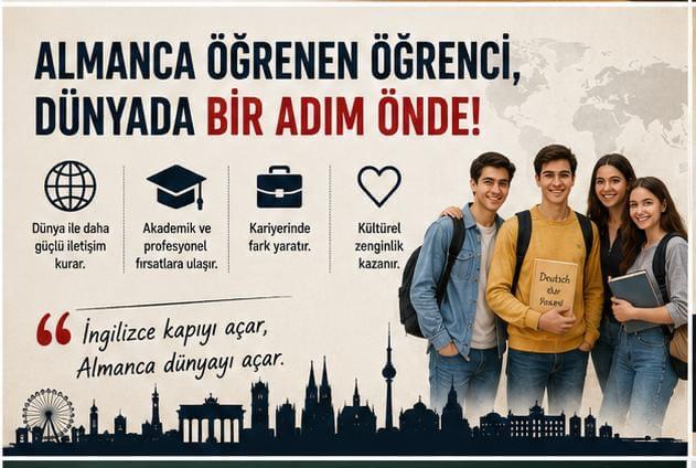 Feyzaa437's tweet photo. Almanca; mühendislikten sağlığa, turizmden dış ticarete kadar birçok alanda kariyer fırsatlarını artırmaktadır. Öğrencilerimizin geleceği için liselerde yeniden ortak ders olmalıdır.
@CihadDemirli @farukyelkenci @mebtegm @CBegitimogretim
#AlmancaZorunluOlsun https://t.co/Rc4ygLLU4y