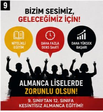 dinarman_03's tweet photo. Küresel dünyada tek yabancı dil artık yetmiyor. Liselerde Almanca’nın yeniden zorunlu ders olması gençlerimize büyük bir artı katacaktır. @Yusuf__Tekin @tcmeb @CBegitimogretim @meb_ogm @mebtegm @mebpgm @CihadDemirli @farukyelkenci @cftcblnt @cemgencoglu 
 #AlmancaZorunluOlsun https://t.co/DYzJfHo6xY