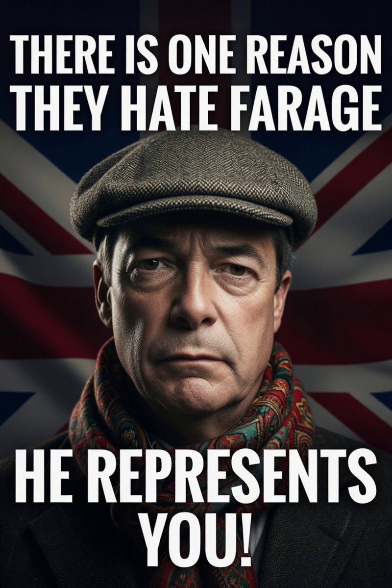 LouiesChelsea's tweet photo. If you vote Reform, you get Reform. 💪

Vote 🗳️ Reform UK 🇬🇧🩵 Please Like, Share, Follow 🙏🏻
🩵🇬🇧

#VoteReform #ReformUK https://t.co/3MtOmE3mHb