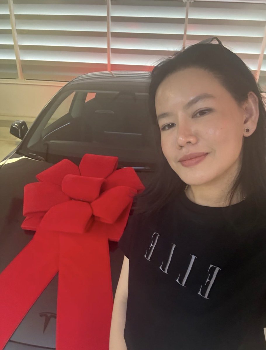 jogarche's tweet photo. Pretty sure Elon would approve of this purchase for mom. 55555 https://t.co/IUfD5WGZDl