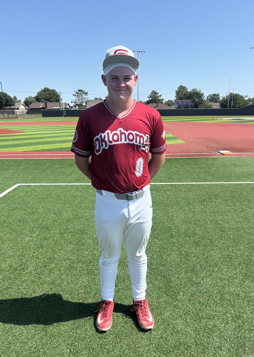 FiveToolOK's tweet photo. F: @OKFuelAthletics Voegele 12, BOA 2029 Black 1
PoG: @camdynbrown2 4IP, 7K, H, R https://t.co/bP56meHLqY