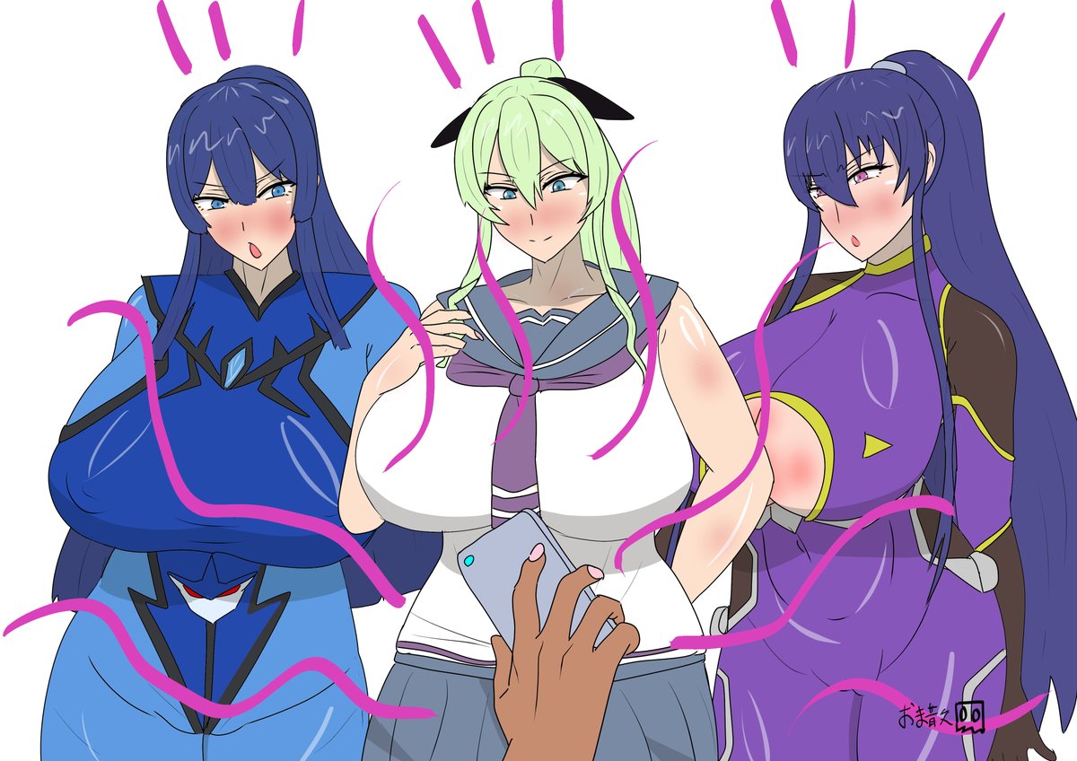 oomansan's tweet photo. 洗脳、改造された三人☺ https://t.co/9Nb0KQ9z6l