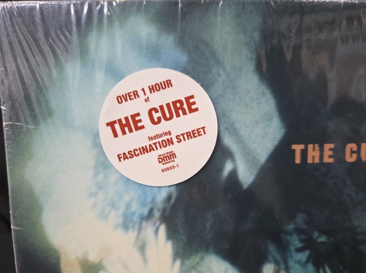 VinylCollefhrm's tweet photo. The Cure Disintegration Lp Vinyl 1989 1st Press Shrink/Hype/Insert EX
#thecure https://t.co/jfrFssul4y