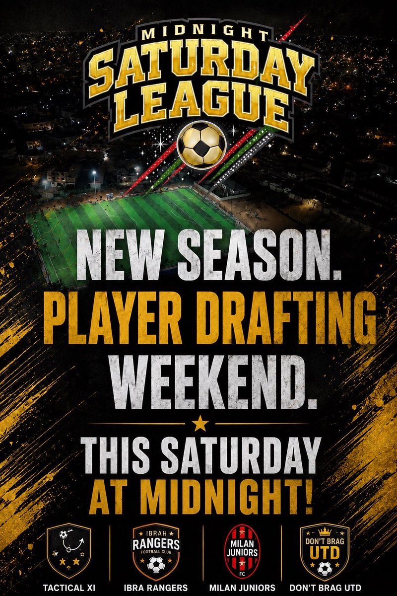 MSL_MiddleB's tweet photo. New Midnight Saturday League season is here. Excited to be back from break, Aren’t you?  

MSL IS BACKKKK!!!! https://t.co/6aNlm0JLQB