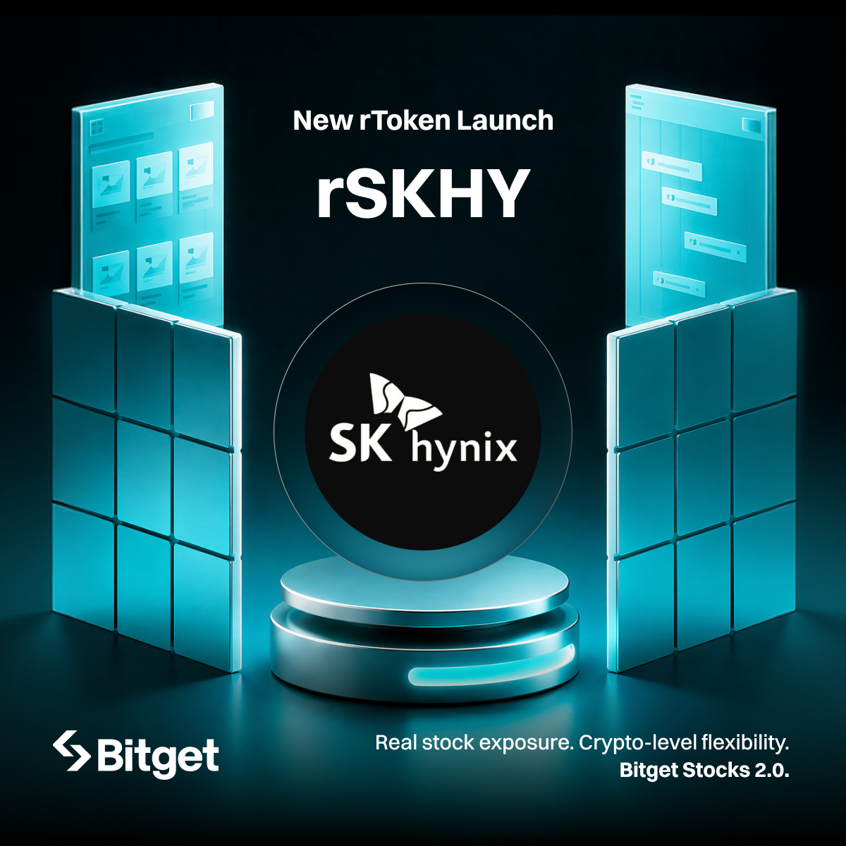 bitget's tweet photo. Bitget has officially listed SK Hynix $SKHY.

Start trading rSKHY with ZERO fees until July 17, 2026.
👉 https://t.co/753gp4qwAw https://t.co/ybhfJcs1Ui