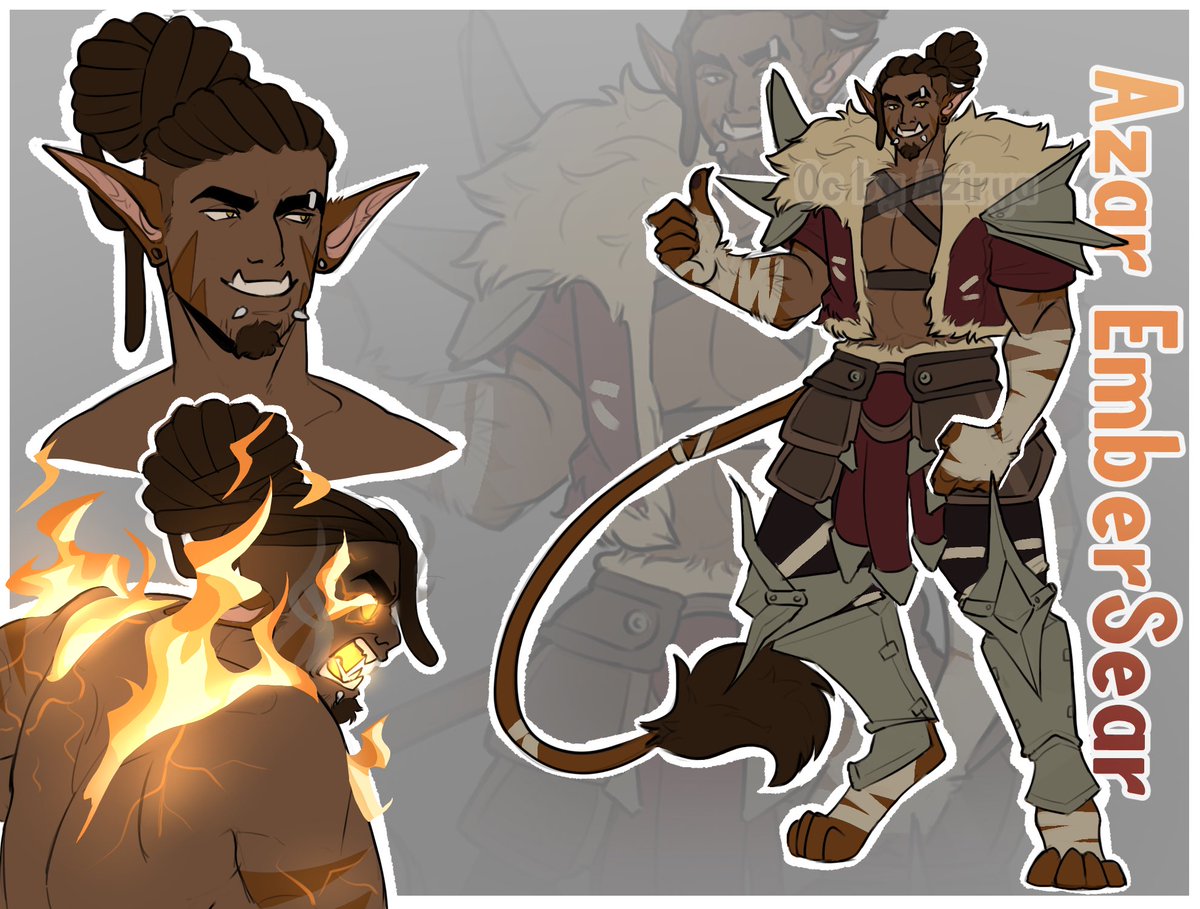 _Azirya_'s tweet photo. @leafumn have a buff cat man🤫 

https://t.co/KmUG8IZq3d https://t.co/g0wjhCNFfk