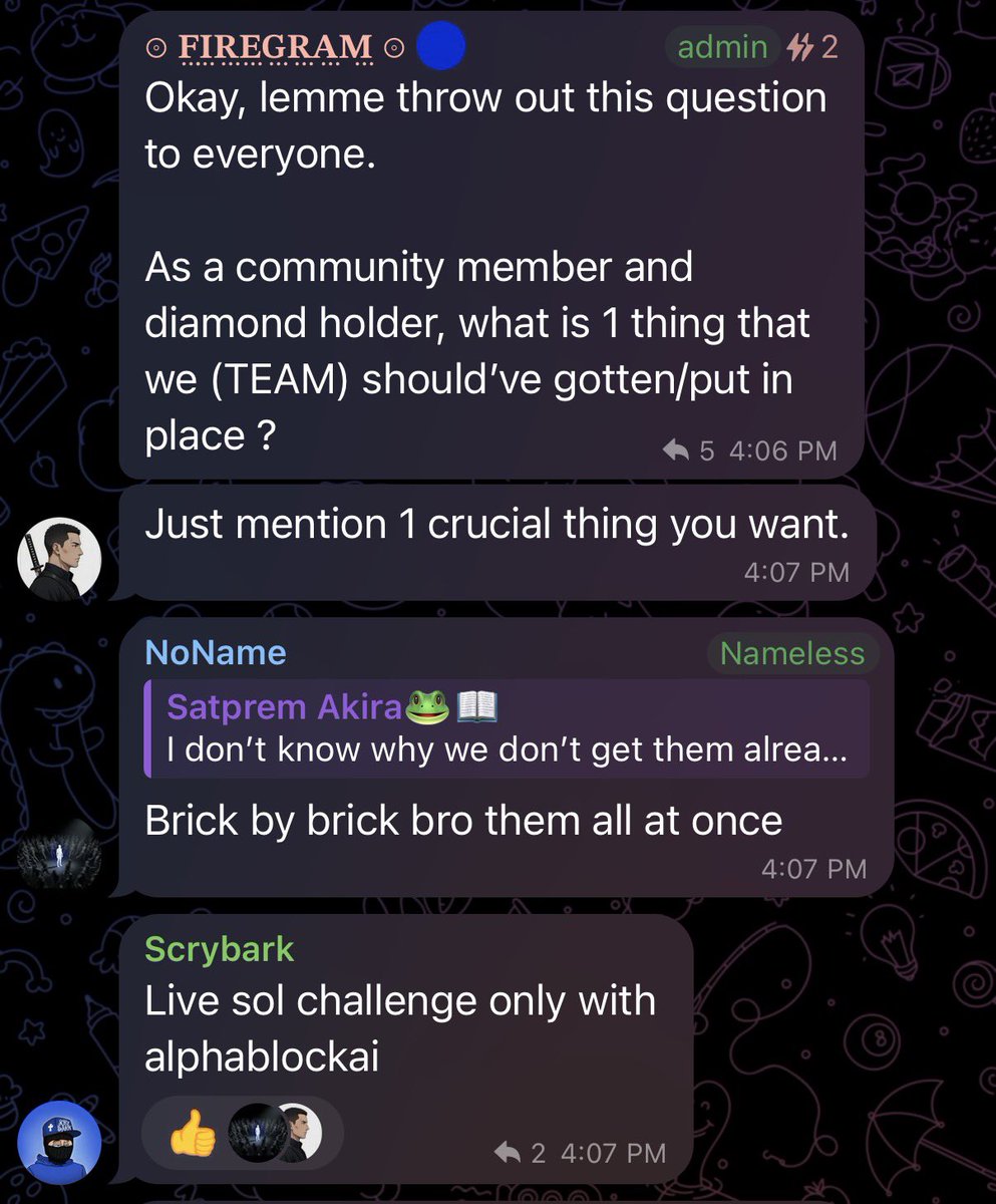 BashKOsman's tweet photo. our community mod asked for feedback in the group

one reply stood out

“live sol challenge only with alpha ai”

so lets do it

$1k to $100k challenge using the alpha ai intelligence layer, publicly

100 retweets on this and we start https://t.co/WdbIksFUAG