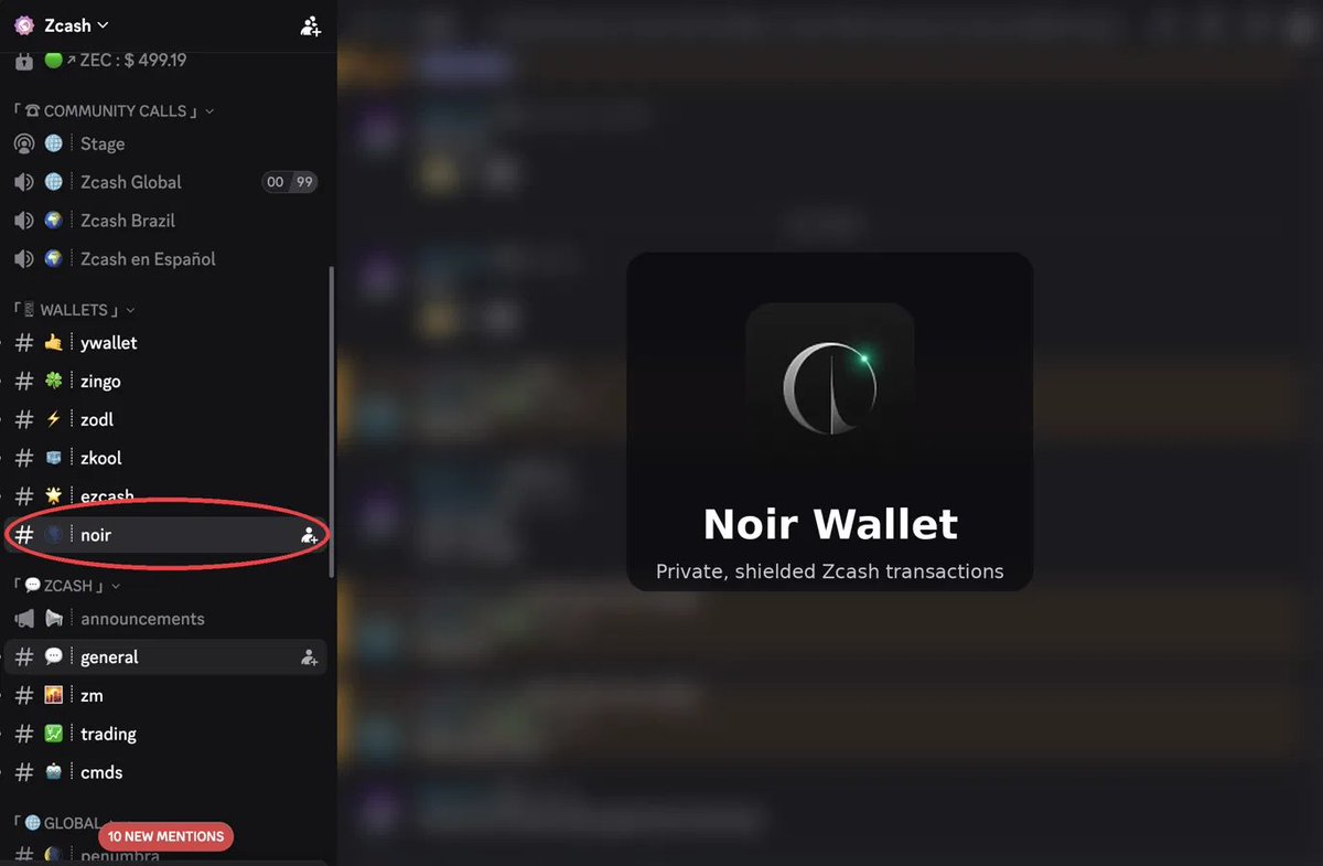 Noir | Privacy first Wallet 🦓🦓🦓 ⓩ tweet media