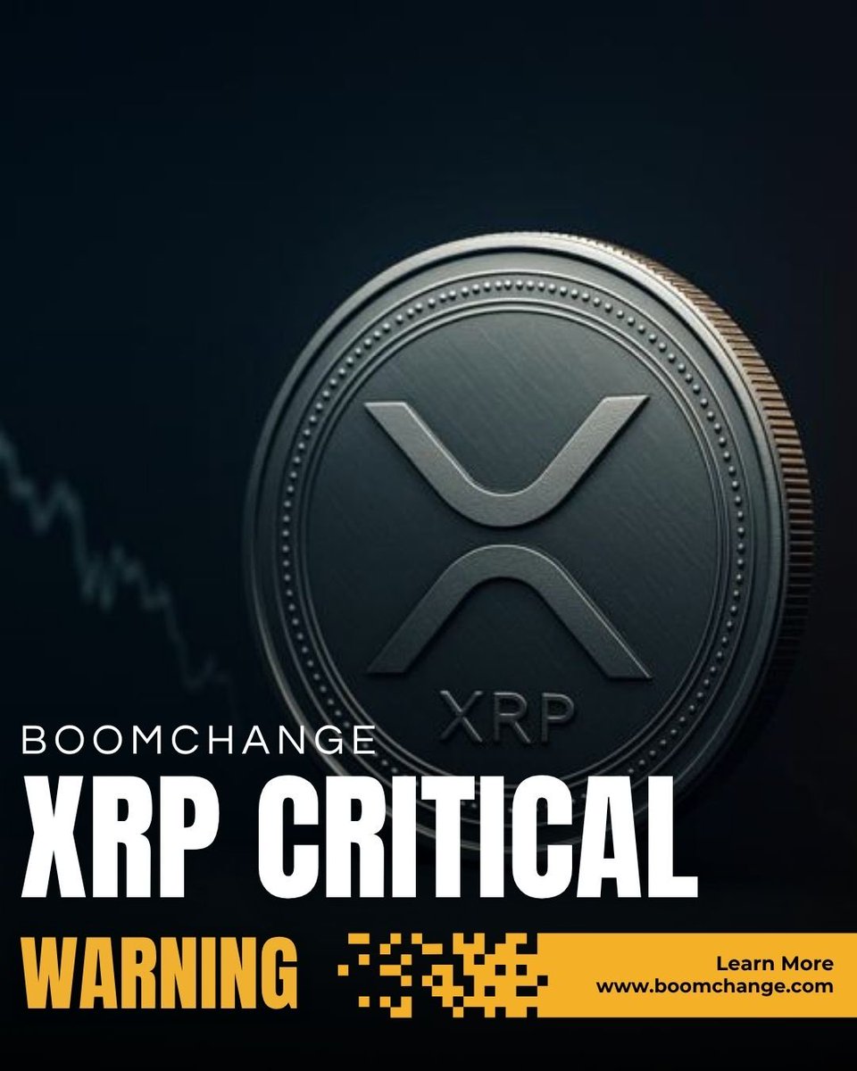 BoomChange1's tweet photo. Quick Market Update 📉

Will $XRP repeat its historic run? Analysts at Watcher Guru say changing market conditions make another 500% surge unlikely. After skyrocketing from $0.50 to $2.40 in late 2024, the altcoin is facing a very different market landscape today.

What’s your move—hold, buy, or pivot? Let us know below! 👇

@BoomChange1 
—————————
#CryptoNews #XRP #Ripple #Altcoins #CryptoMarket #CryptoTrading #CryptoExchange