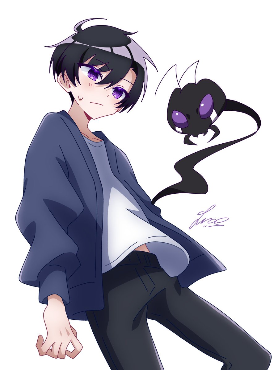 runahime44's tweet photo. 紫旬と🐜 https://t.co/bAwyjiQBf3