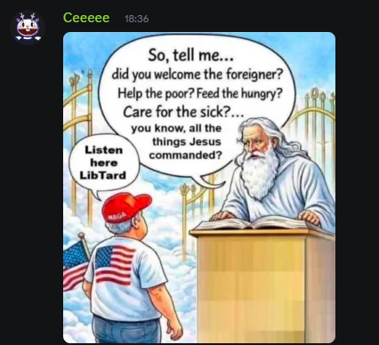 Discord_Lies's tweet photo. "I am not a Christian and hold nothing but contempt for your religion, but let me lecture you on what your sacred texts say." https://t.co/iU6goXYtOl