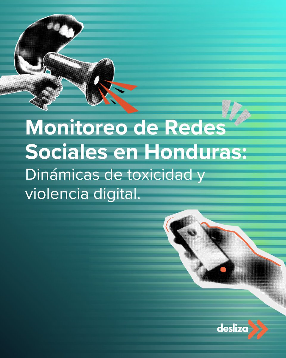 ChekiaHonduras's tweet photo. 🌐 9 de cada 10 publicaciones analizadas en redes hondureñas contienen comunicación tóxica. Conoce más aquí: https://t.co/AM0dJwYYc0

Este informe es una iniciativa implementada por @UNITEC_hn, con el apoyo de @PNUDHonduras y el financiamiento de @UEenHonduras y @AECID_Honduras https://t.co/qELrmTMaOQ