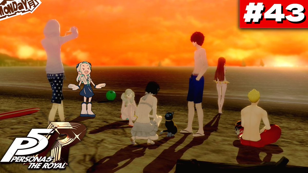 Miuneru_'s tweet photo. ◇━━━━━━━━◇
　　　動画投稿
◇━━━━━━━━◇
　
【#43】海だー！！！【ペルソナ５ ザ・ロイヤル/羽渦ミウネル】
https://t.co/VN2RsoBX6c @YouTube 
　
みんなで海に行きます！！素晴らしいイベントだ！！ https://t.co/BqgBLVEK6t