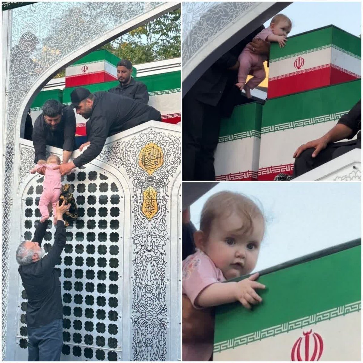 Ali131390's tweet photo. 💢 کودکی که به زیارت زهرای ۱۴ ماهه رفت
#باید_برخاست
#دیدار_آخر https://t.co/PBCAamgZPZ