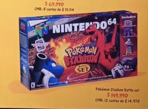 teledeantes's tweet photo. $ 149.990

Eso costaba un Nintendo 64 con el Pokémon Stadium en 1999. https://t.co/dIi9laQjFK