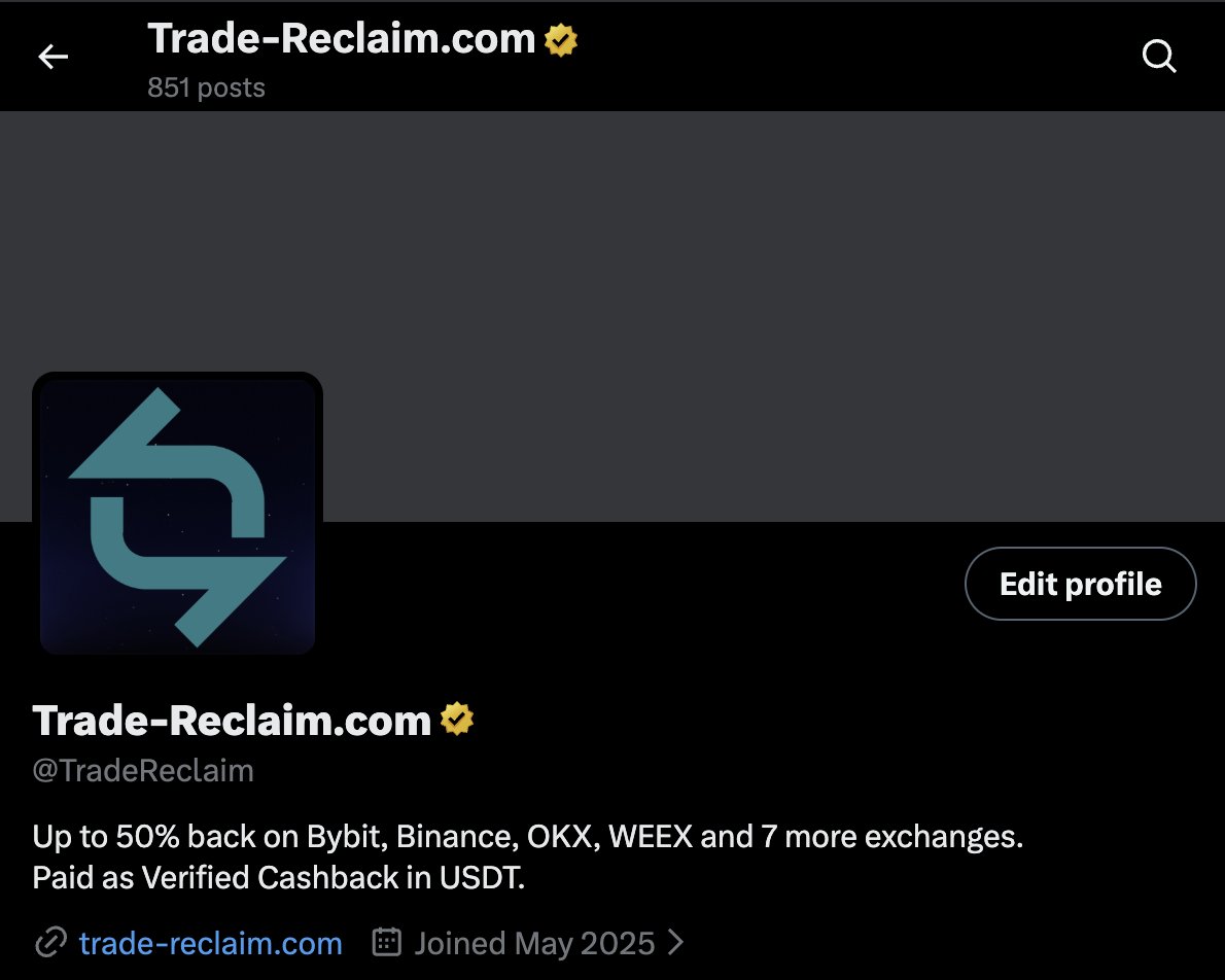 TradeReclaim's tweet photo. just realized our profile's been walking around with no banner

100 USDT for the best banner image you drop in the replies

*your own original art only
**you have approx 24 hours
***we're rewarding funny over pretty, no notes https://t.co/7stky3NcV2