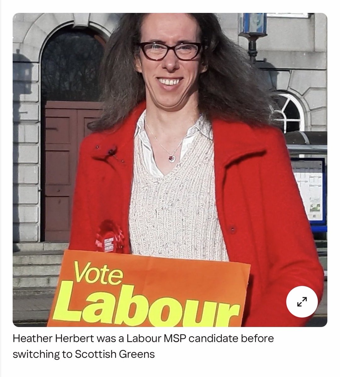 AnchoressT's tweet photo. Heather Herbert also stood as a Labour candidate before switching to the Scottish Greens. He wanted to be a politician - a man who is now celebrating the death of Ann Widdecombe, a woman who dedicated her working life to politics. And people wonder why we don’t want him in our spaces 🤯