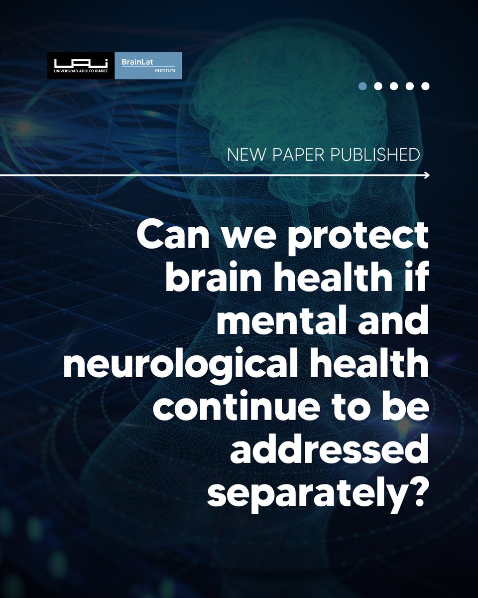 BrainlatUAI's tweet photo. A new paper co-authored by @AgustinMIbanez introduces the International Alliance on Brain Health (IABH), promoting integrated strategies that connect research, public health, policy, neurology and psychiatry.
https://t.co/ST5aF5ZLqT https://t.co/PREYlAL2UL
