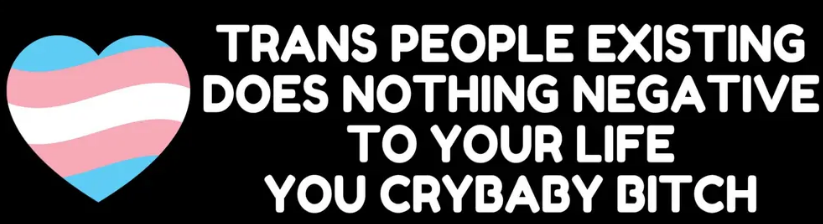 Willowfoxxo's tweet photo. If a trans people existing annoys you so much to the point where you'd harass them for living their life you need to go outside and touch grass

Trans derangement runs deep with these utter clowns tho shit's insane, trans people will always exist and have always existed!!👏👏 https://t.co/Mq5pfgEoUs