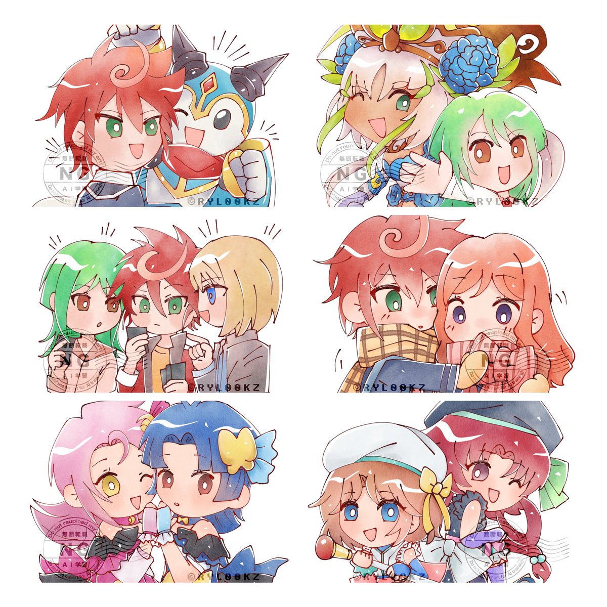 Ryl00kz's tweet photo. watercolor collection 🎨🖌️
#ヴァンガード https://t.co/76H8SZpDRs