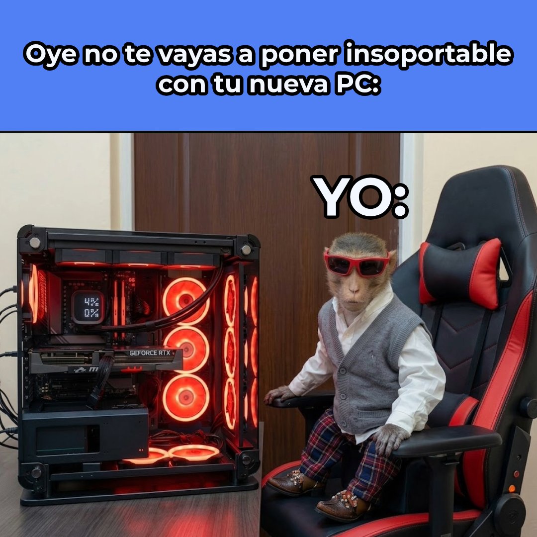 Cyberpuerta's tweet photo. Cumpliendo sueños, callando bocas.

#Cyberpuerta #PCGamer #PCMasterRace https://t.co/RPFRTjoOxU
