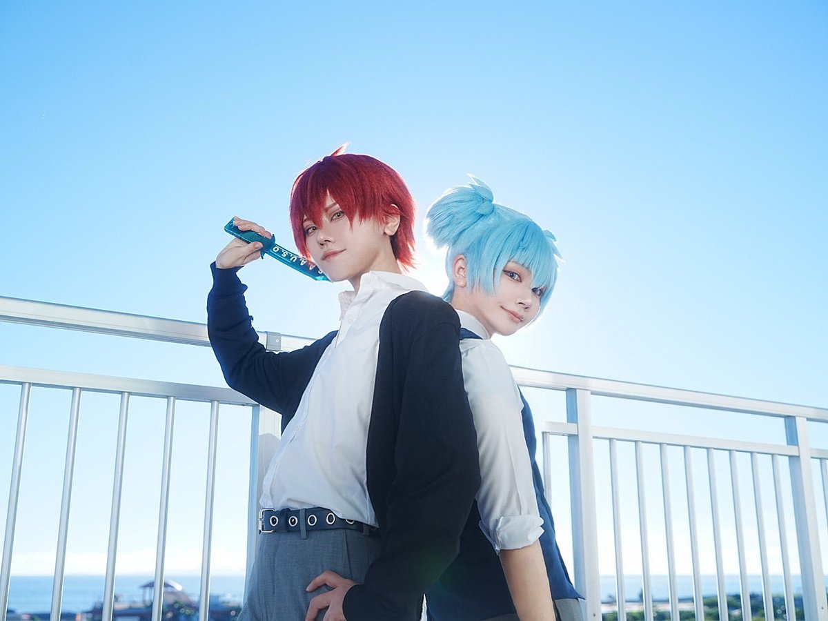 paradinight_33's tweet photo. ⚠️コスプレ

暗殺教室
赤羽業.ﾔﾉ
潮田渚.もなかさん

Photo:猫蟹丸さん（＠nekokanimaru ）

#CatCrabPhoto
#イーコス04 https://t.co/TyHkGTQdfm