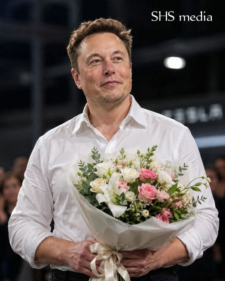 _VoiceofAmerica's tweet photo. Be honest 👇 

💐 If Elon showed up with flowers, what would you think?

🅰️ What a gentleman! 🌹
🅱️ What's the occasion? 🤔 https://t.co/PBG9tFKd0J