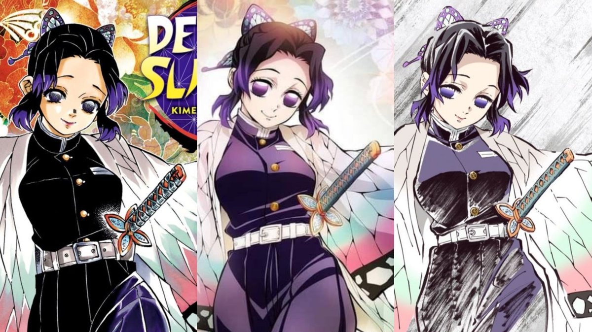 Aira__Kami's tweet photo. Shinobu being pretty in every universe, every art style, every adaptation https://t.co/RnqC69tK3e