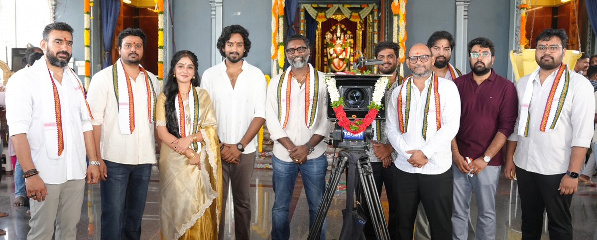 Dir_Vi_Anand's tweet photo. A new journey begins today. 🙏
Happy to present an original sci-fi entertainer I've been dreaming of for a long time.
Delighted to introduce my talented long-time associate, @vijaykkamisetty, as director. Wishing him the very best as he begins this exciting new chapter. https://t.co/K5htMm0j1K