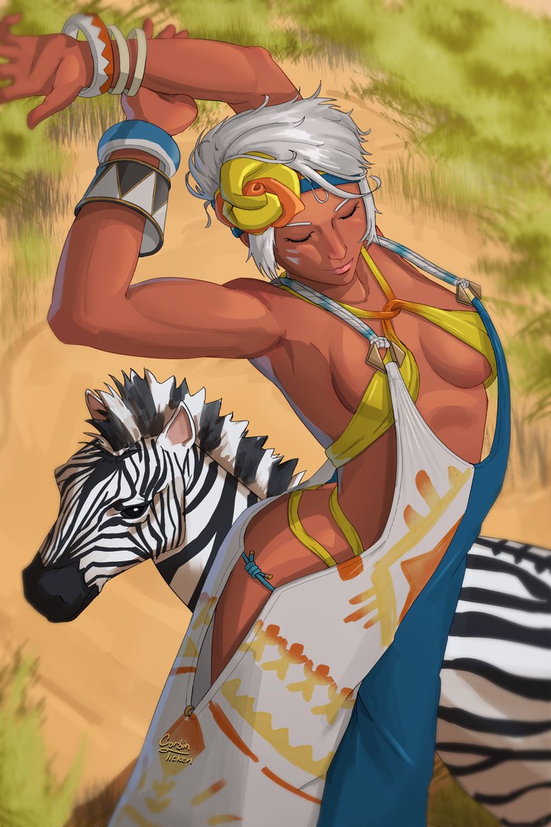 CorbinTieken's tweet photo. Elena from StreetFighter study
#sf6 https://t.co/4lX25BamF7