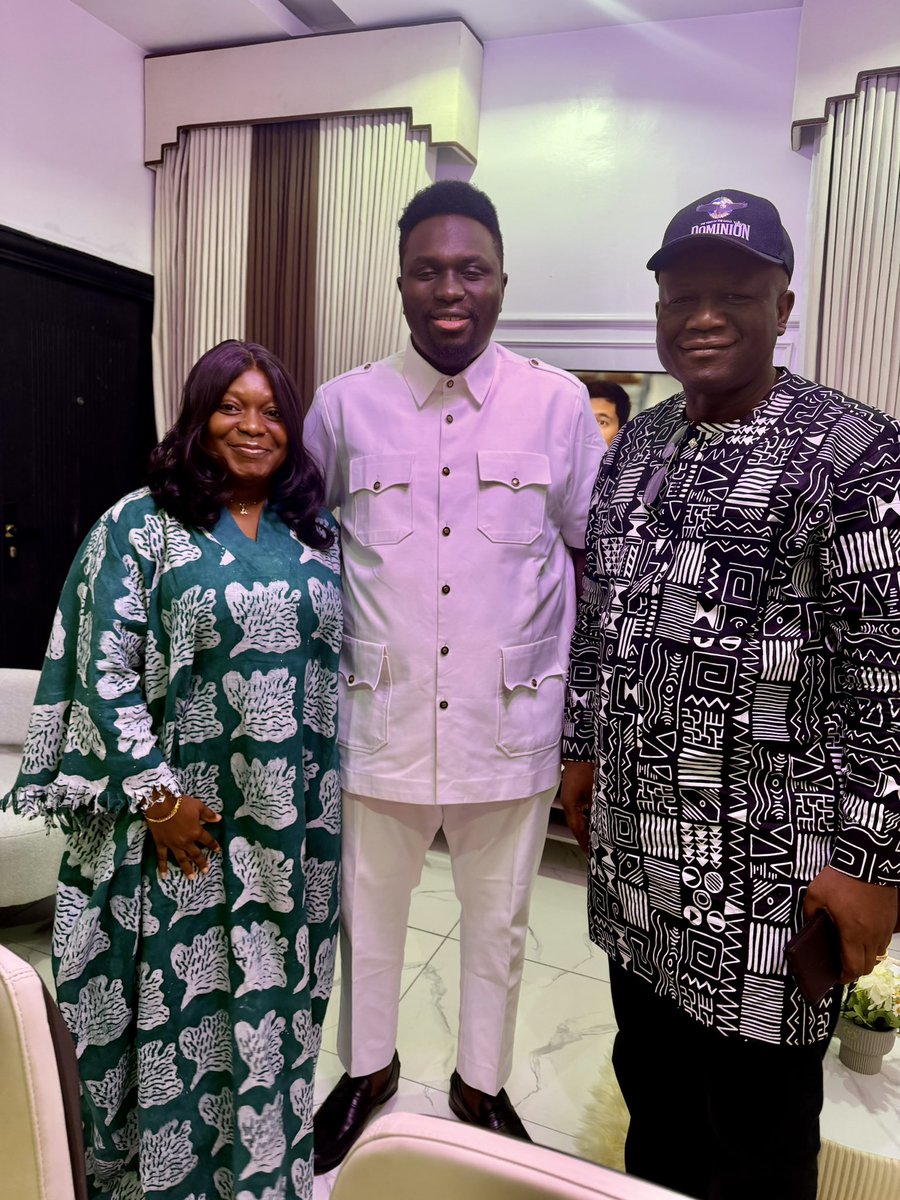 ProphetJoelO's tweet photo. What a pleasant surprise today was.

Daddy Dr. David Ogbueli sent for my wife and me, and for hours he poured into our lives with such wisdom, counsel, and fatherly love. We truly gained years in just a few hours.

We are deeply grateful for all you do, not only for us, but for our ministry and the Body of Christ at large. Thank you for continually raising, strengthening, and guiding this generation.

What a beautiful way to end the week.

See you all on Sunday.