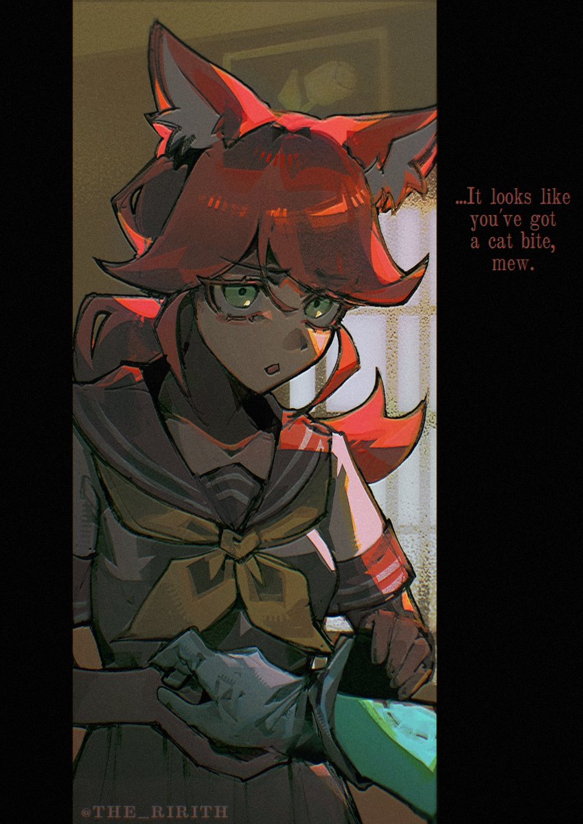 THE_RIRITH's tweet photo. Kris, is your hand okay? #deltarune https://t.co/gjuc2F8faA