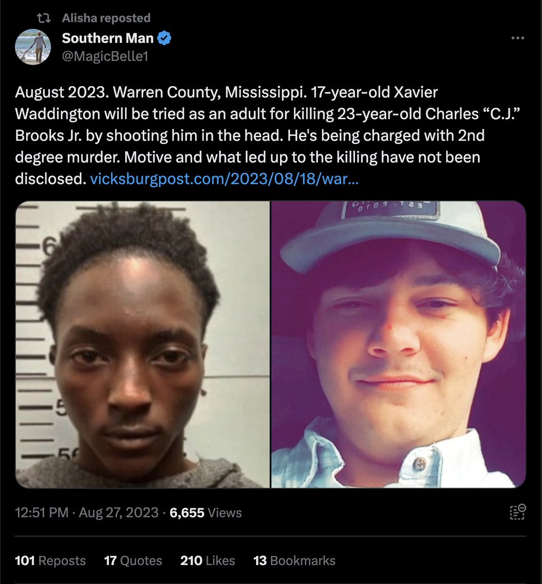 FollowVigilante's tweet photo. As President, I will be the ivermectin, fenbendazole, and methylene blue cocktail to the cancerous metastasization of #BlackViolence in America.

Black Americans are responsible for over 53% of all violent crime though they only represent approximately 13% of the US population. 

Black Americans have become increasingly more openly #racist in their violent attacks, particularly against whites, including on social media, with impunity.

As the incoming President, I will ensure that #violent and racist #BlackAmericans are put in state or federal prison for #LIFE. No parole. No possibility of release ever again. 🚫

Black America govern yourselves accordingly. Your time of lawlessness without severe consequences, is OVER. 💯

@FollowVigilante ✔️