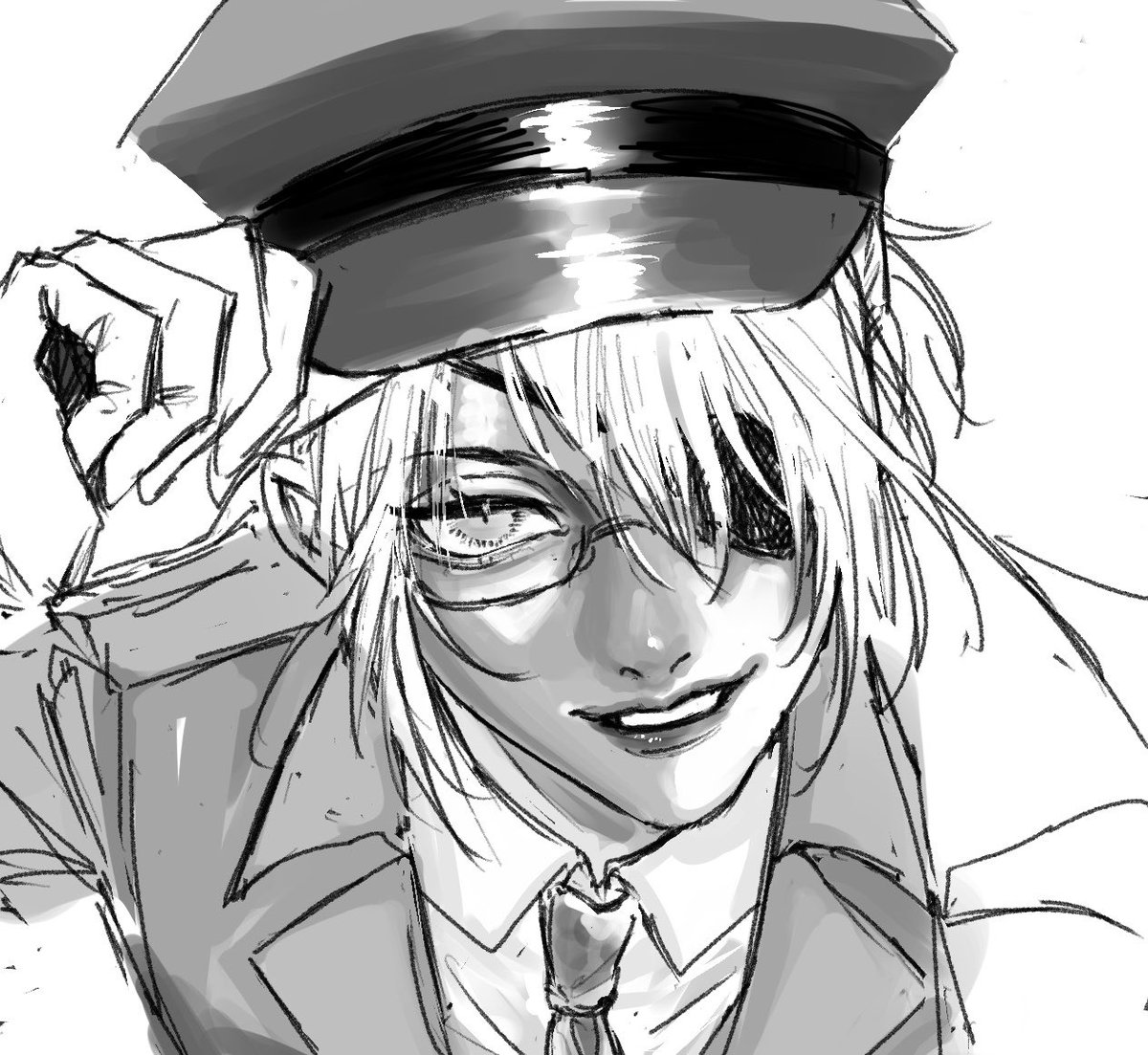 sekaiseiiki's tweet photo. AOT ハンジ　wip https://t.co/mfU6H92yZr
