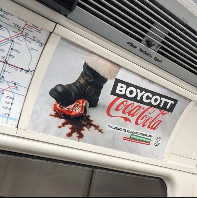 InsiderWorld_1's tweet photo. BOYCOTT COCA-COLA https://t.co/KFlhWYXtzd