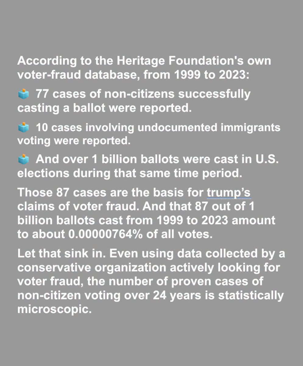 WelbourneStud's tweet photo. Trump's assertion that voter fraud is rampant is a big fat lie. https://t.co/xomWxp9FD6