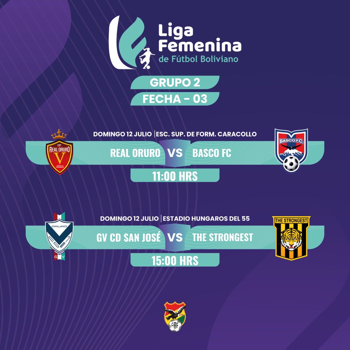 Federación Boliviana de Fútbol tweet media