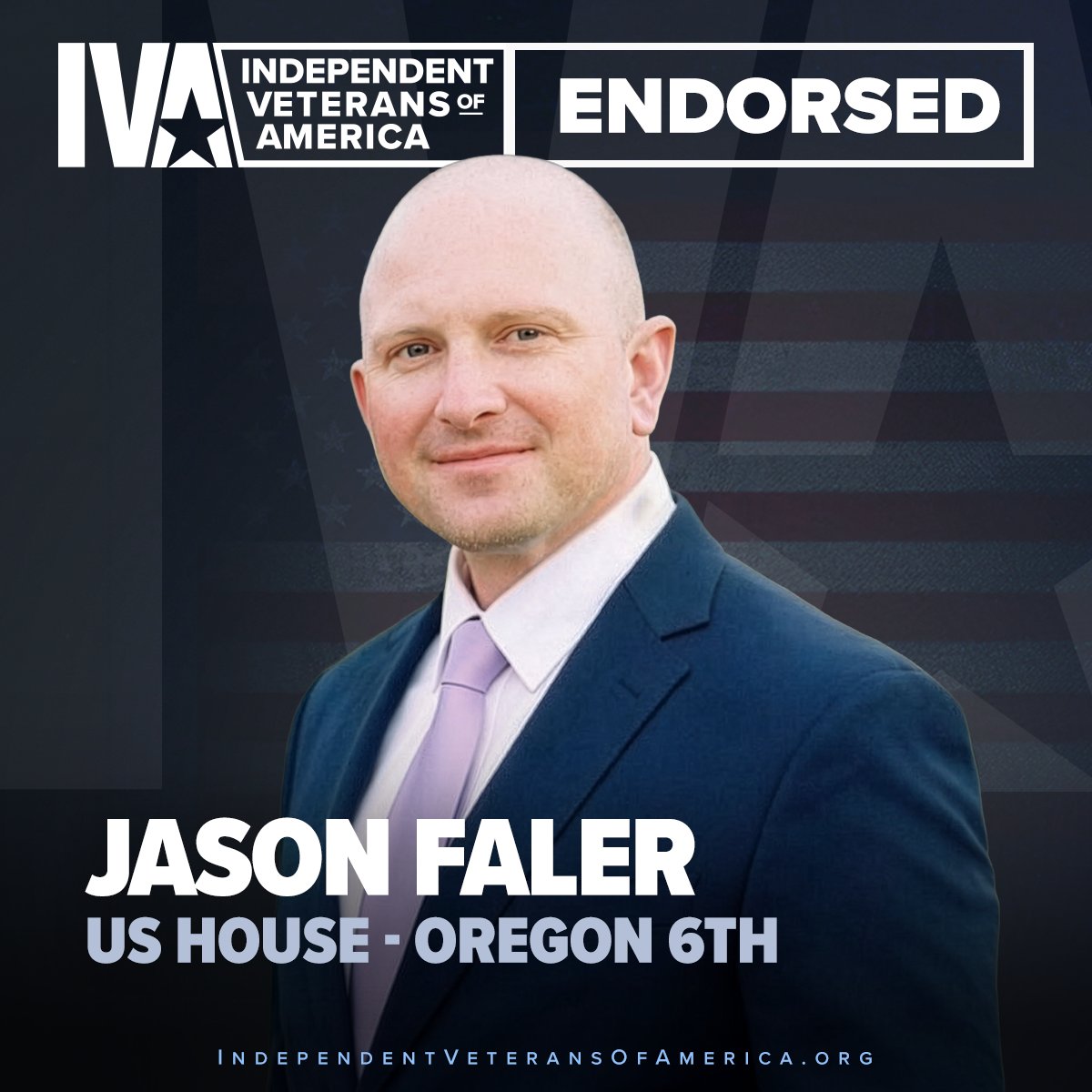 IndyVetsAmerica's tweet photo. Independent Veterans of America endorses Jason Faler — Army vet running for U.S. House from Oregon's 6th District. Jason is an independent leader with integrity and military experience. The independent wave is building. Learn more at https://t.co/V10LI0IrvN #IVA https://t.co/ioF1ODAUTq