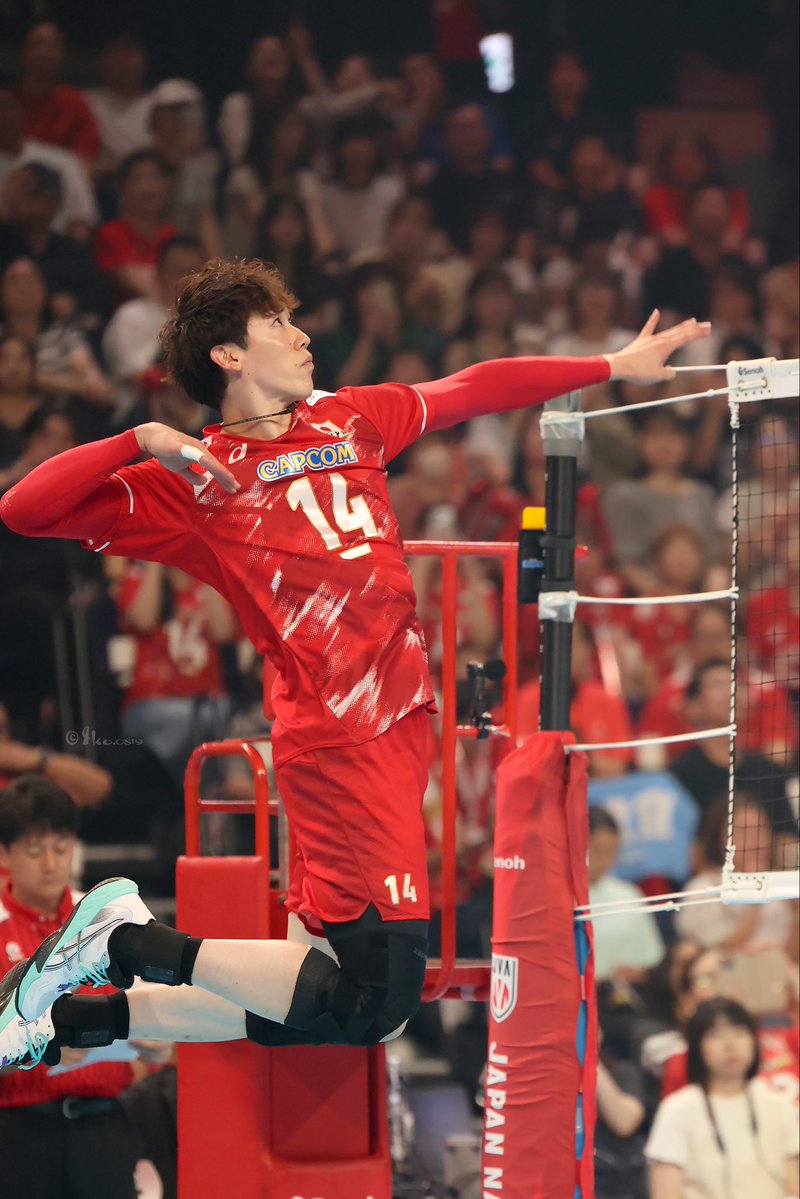 Iko0819's tweet photo. 📸2026.7.10
日本代表 vs カナダ代表
@沖縄サントリーアリーナ

#石川祐希 選手
#バレーボール男子日本代表 https://t.co/7hOcvMIBF8