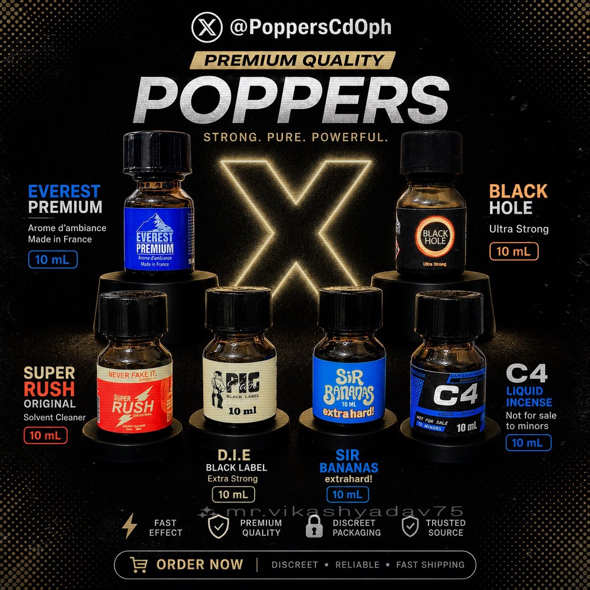 PoppersCdOph's tweet photo. DM @PoppersCdOph for Orders &amp; Inquiries
✅CND QUALITY✅Double Cap
 #poppers #cdopoppers #popperscdo #altercdo #cdoalter #bagetscdo #cdobagets #cdobisexual #bisexualcdo #cdomasahista #masahistacdo #cdo #cgy https://t.co/Y3T76gQEq1